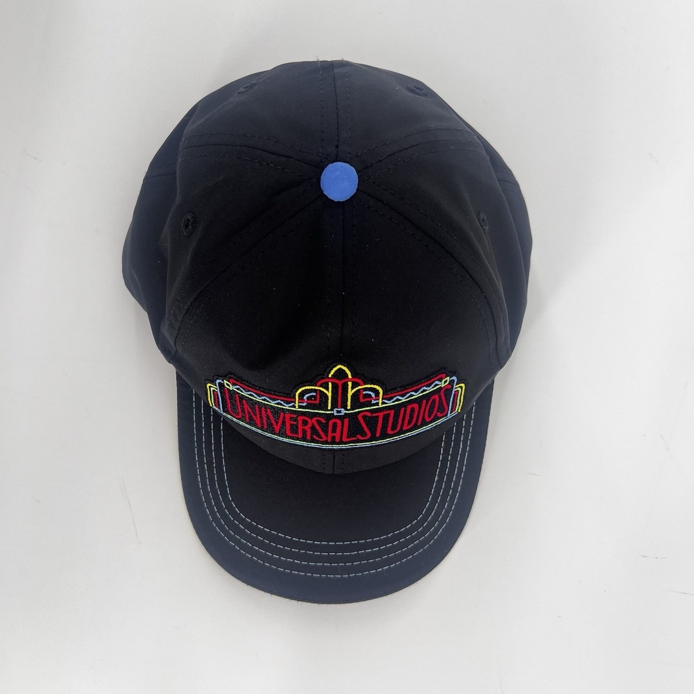 Universal Studios Hat Black Neon Embroidered Logo… - image 6